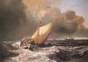J.M.W. Turner, Dutch Boats in a Gale